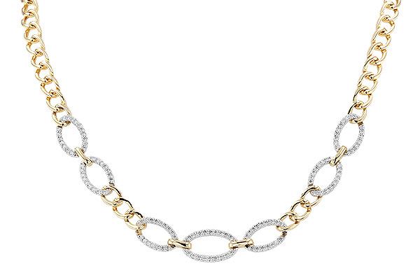 B301-74583: NECKLACE 1.12 TW (17")(INCLUDES BAR LINKS)