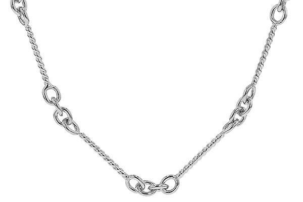H301-78255: TWIST CHAIN (18IN, 0.8MM, 14KT, LOBSTER CLASP)