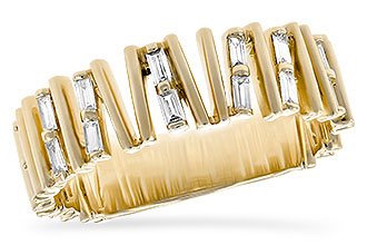 A218-13647: LDS DIA WED RG .24 TW BAGUETTES
