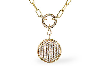 A302-65474: NECKLACE .92 TW (17")
