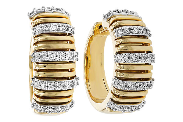 B302-64592: EARRINGS .33 TW