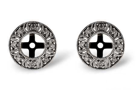 D028-17283: EARRING JACKETS .12 TW (FOR 0.50-1.00 CT TW STUDS)