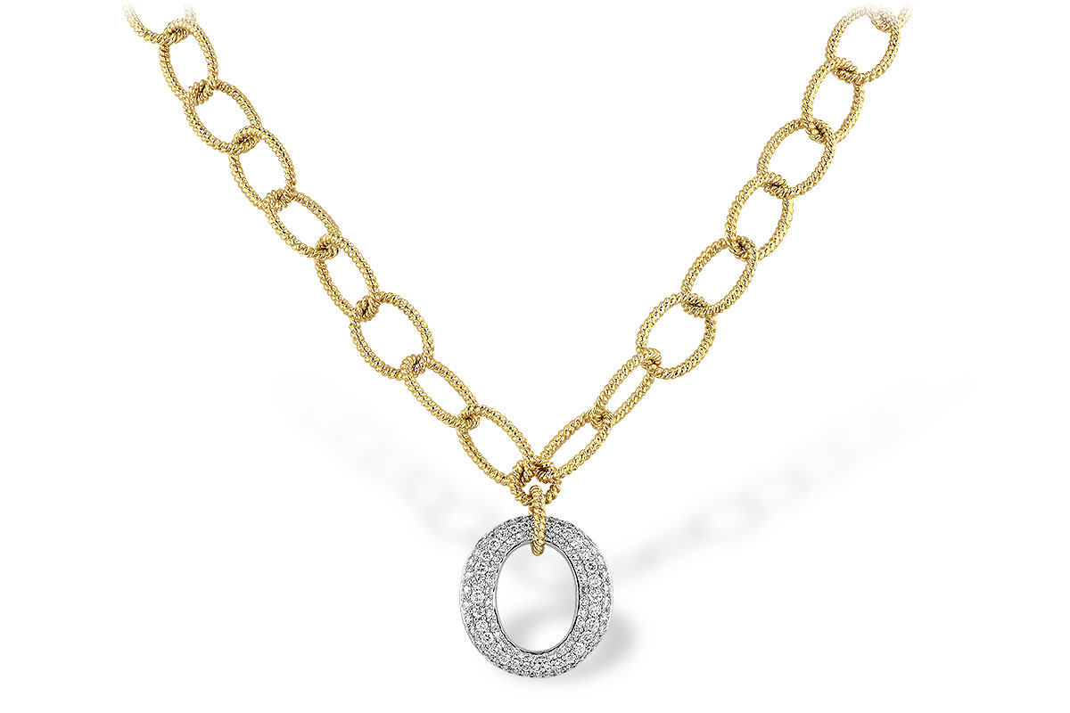 D218-10028: NECKLACE 1.02 TW (17 INCHES)