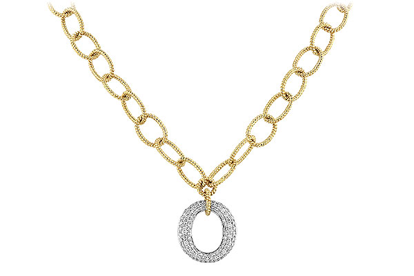 D218-10028: NECKLACE 1.02 TW (17 INCHES)