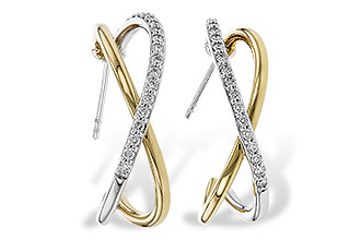 D302-65528: EARRINGS .50 TW