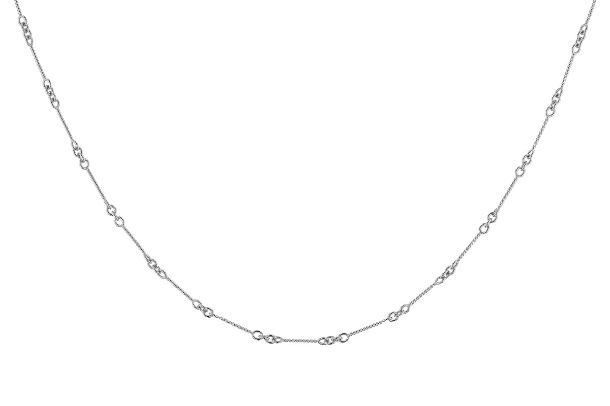 E301-78246: TWIST CHAIN (22IN, 0.8MM, 14KT, LOBSTER CLASP)