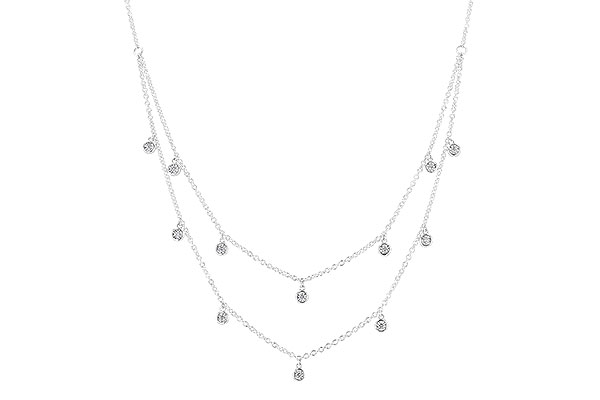 F301-73710: NECKLACE .22 TW (18 INCHES)