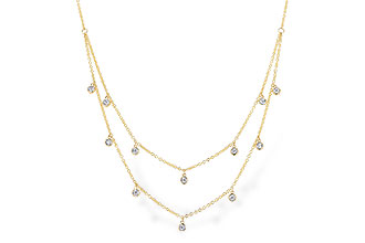 F301-73710: NECKLACE .22 TW (18 INCHES)