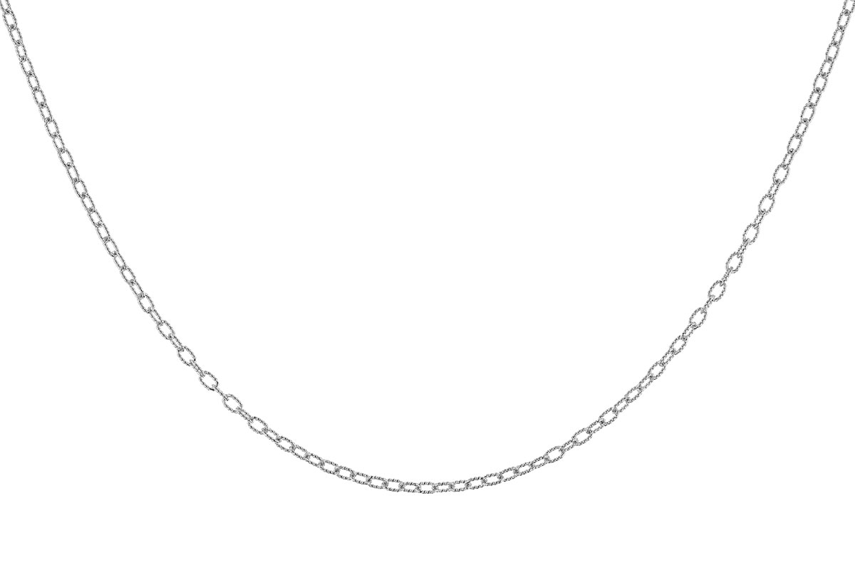 F301-78246: ROLO LG (18IN, 2.3MM, 14KT, LOBSTER CLASP)
