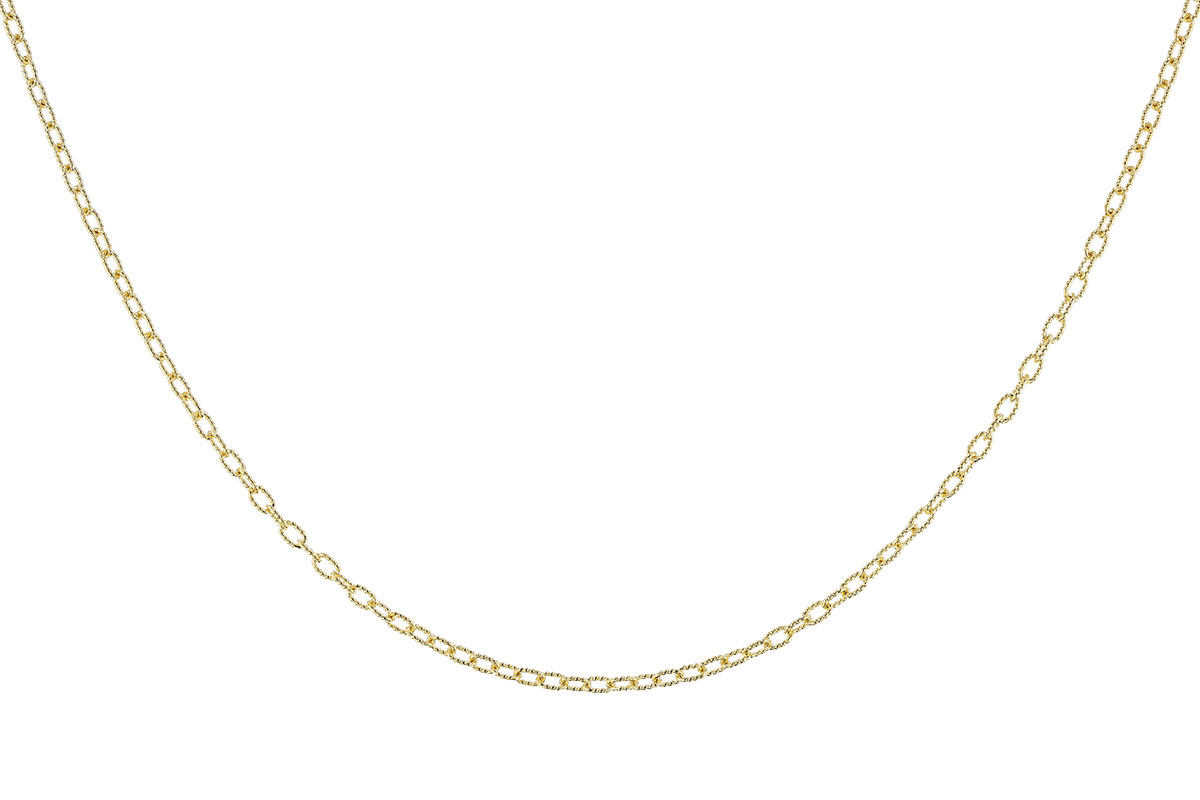 F301-78246: ROLO LG (18IN, 2.3MM, 14KT, LOBSTER CLASP)