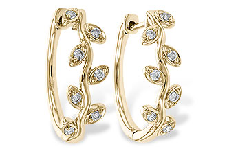 F302-65510: EARRINGS .25 TW