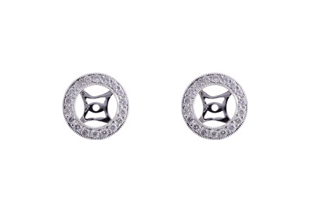 G211-78201: EARRING JACKET .32 TW (FOR 1.50-2.00 CT TW STUDS)
