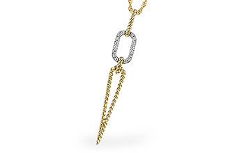G302-65483: NECKLACE .14 TW