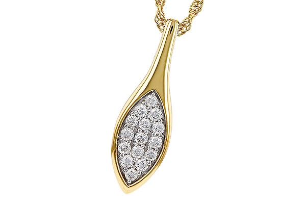 G302-70083: NECKLACE .20 TW