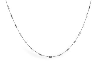 H301-78255: TWIST CHAIN (0.80MM, 14KT, 18IN, LOBSTER CLASP)