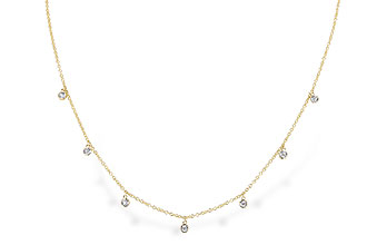 K301-73710: NECKLACE .12 TW (18 INCHES)