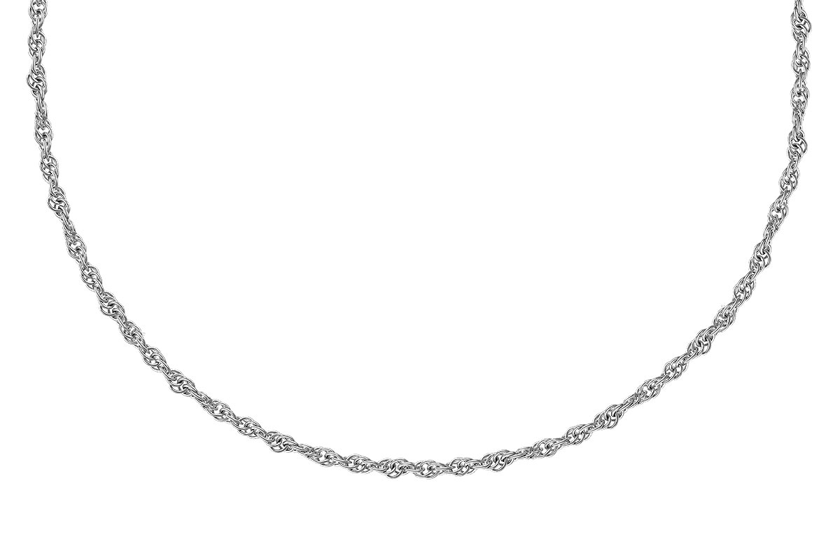K301-78264: ROPE CHAIN (8IN, 1.5MM, 14KT, LOBSTER CLASP)
