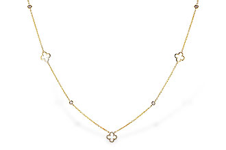 K302-65501: NECKLACE .20 TW (18")