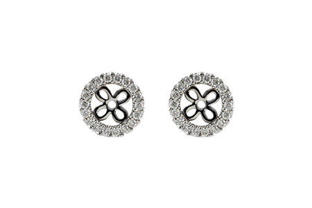 L215-40010: EARRING JACKETS .24 TW (FOR 0.75-1.00 CT TW STUDS)