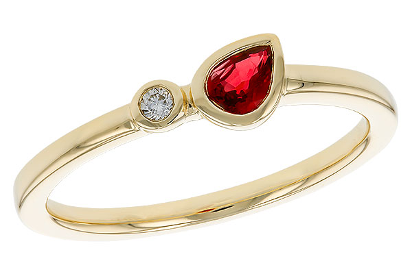 L302-65519: LDS RG .24 RUBY .26 TGW